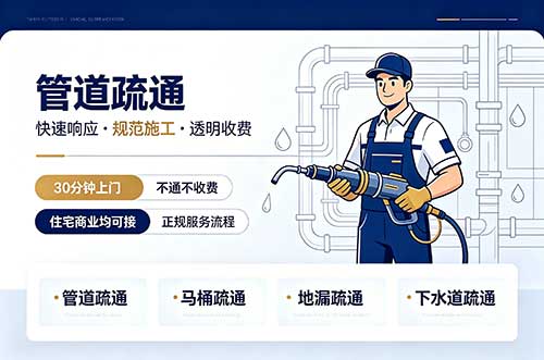 怀远管道疏通