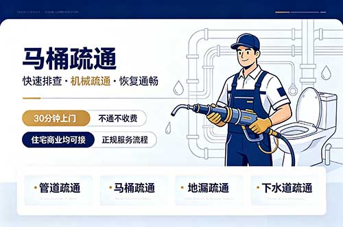 怀远马桶疏通